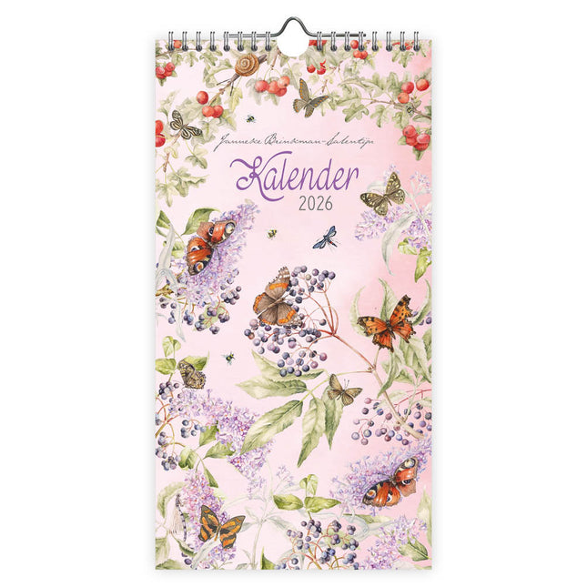 Comello Janneke Brinkman Maandnotitiekalender 2026 Vlinderstruik