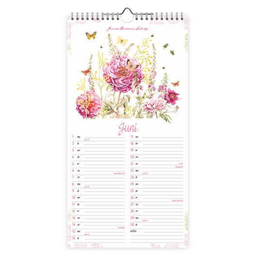 Comello Janneke Brinkman Maandnotitiekalender 2026 Vlinderstruik