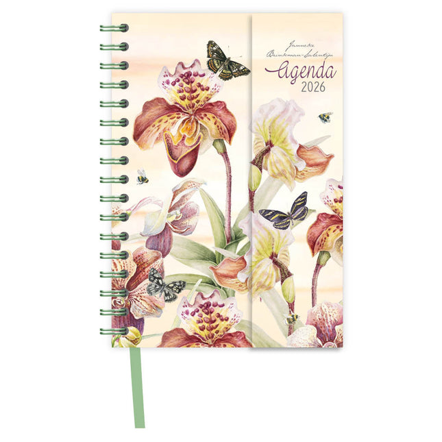 Comello Janneke Brinkman Spiraalagenda 2026 Orchidee