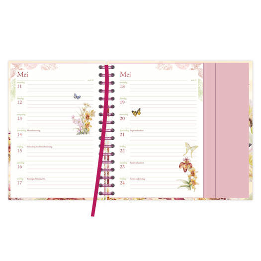 Comello Janneke Brinkman Spiraalagenda 2026 Orchidee