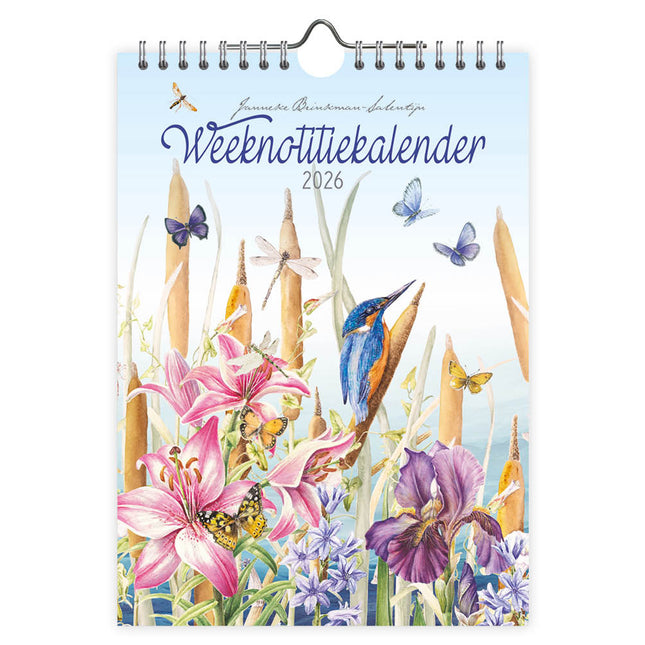 Comello Janneke Brinkman Weeknotitiekalender 2026 IJsvogel