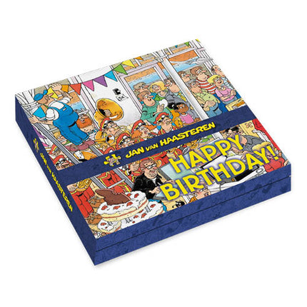 Comello Kaartenmapje Jan van Haasteren, Slingers & Orkest 10 stuks