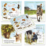 Comello Kaartenmapje Lang leve de Boerderij, Hieper de Piep 10 stuks