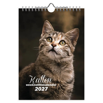 Comello Katten WEEKnotitiekalender 2027