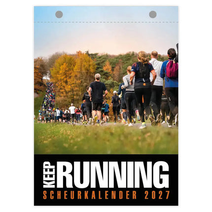 Comello Keep Running Scheurkalender 2027