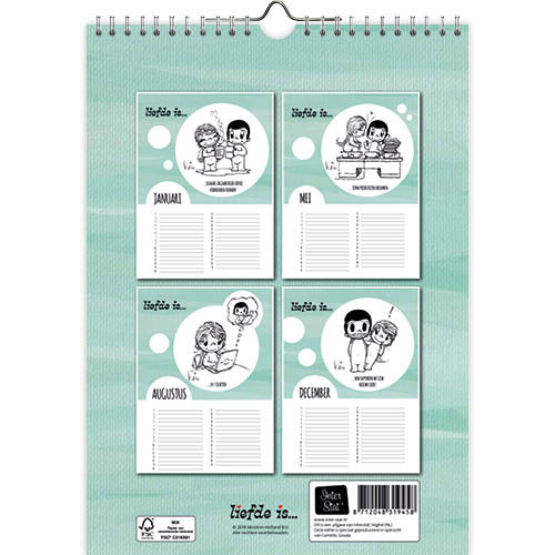 Comello Liefde is.... verjaardagskalender