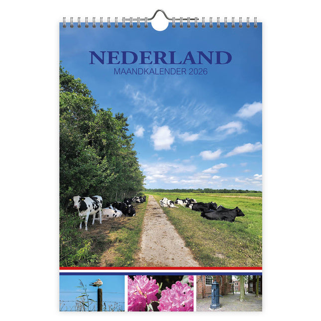 Comello Nederland maandkalender (koeien) 2026