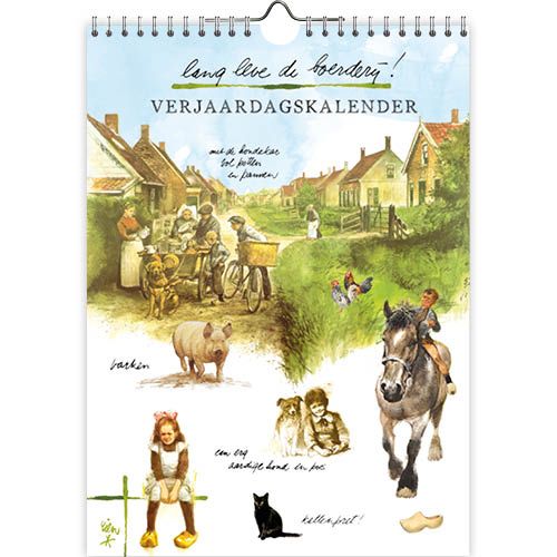 Comello Rien Poortvliet lang leve de boerderij Verjaardagskalender