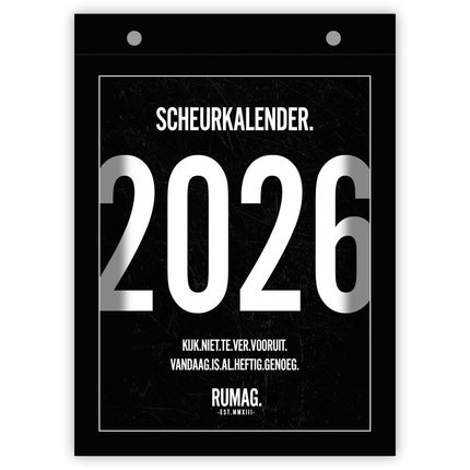 Comello Rumag Scheurkalender 2026