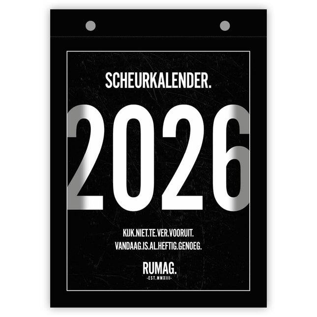 Comello Rumag Scheurkalender 2026