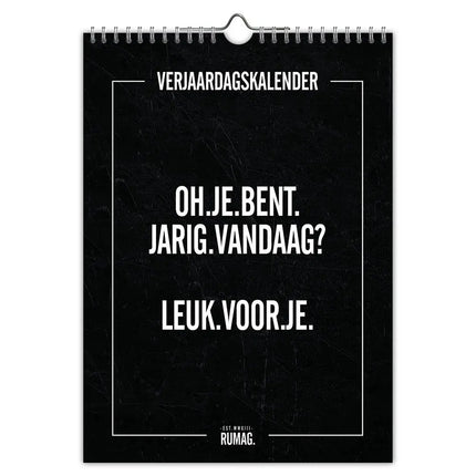 Comello Rumag Verjaardagskalender
