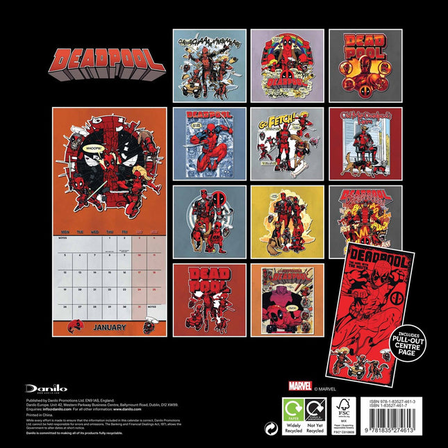 Danilo Deadpool Kalender 2026