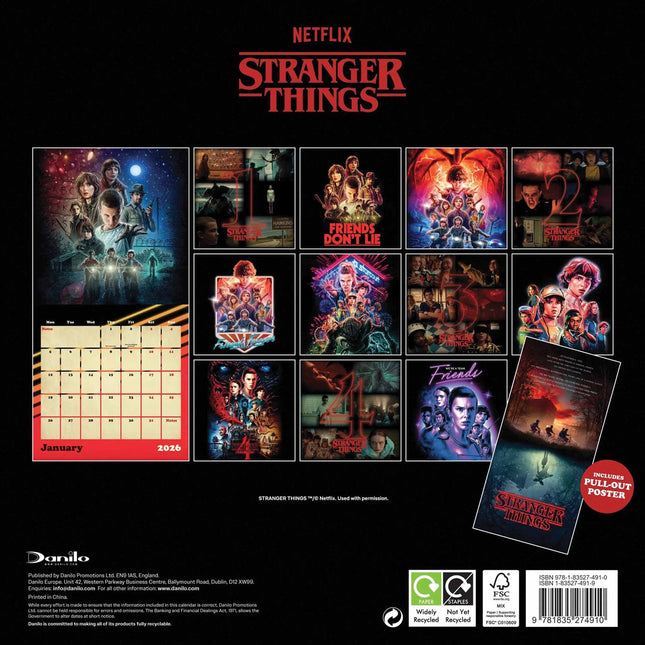 Danilo Stranger Things Kalender 2026