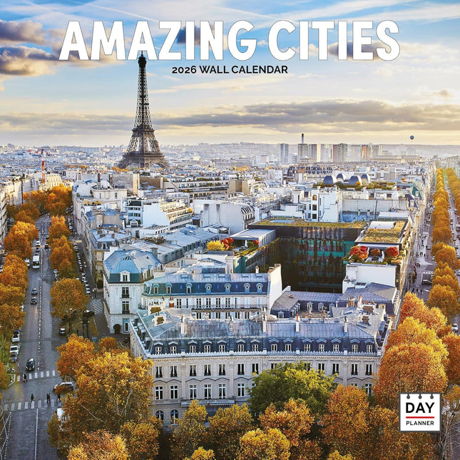 Dayplanner Amazing Cities Kalender 2026