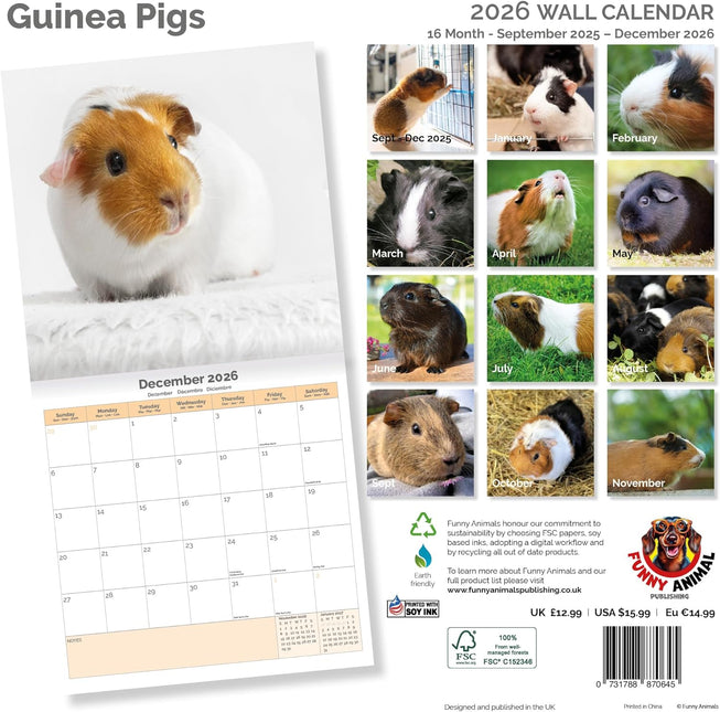 Dayplanner Cavia Kalender 2026
