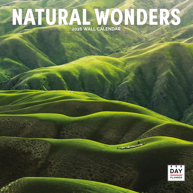 Dayplanner Natuur Wonderen Kalender 2026