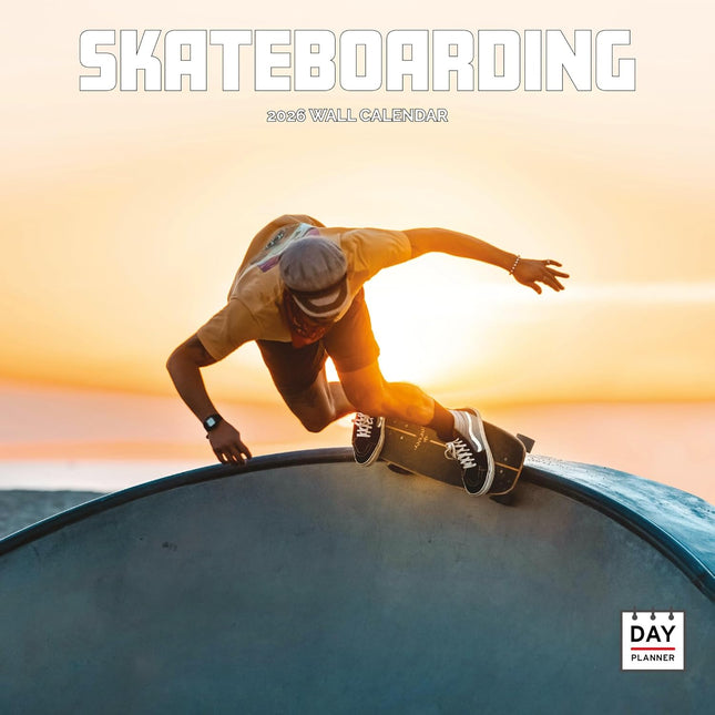 Dayplanner Skateboard Kalender 2026