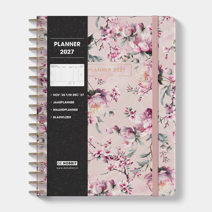 De Hobbit A4 Planner 2027 Kersenbloesem