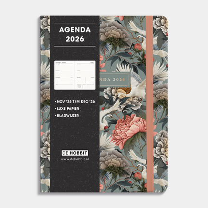 De Hobbit A5 Agenda 2026 Kraanvogels