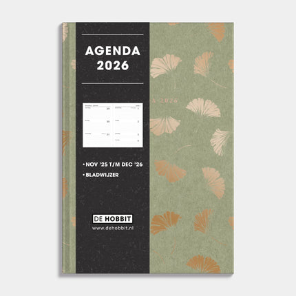 De Hobbit A5 Basic Agenda 2026 Ginkgo