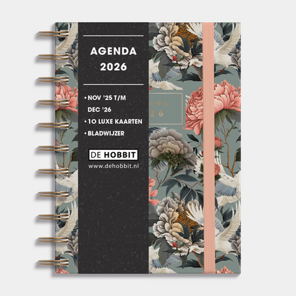 De Hobbit A6 Spiraal Agenda Kraanvogels 2026