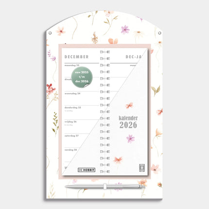 De Hobbit Bloem Omslag Kalender 2026 Luxe