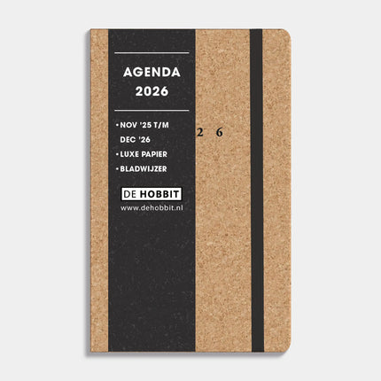 De Hobbit Deluxe Pocket Agenda 2026 Kurk