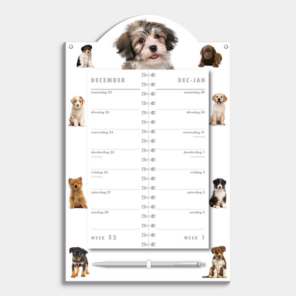 De Hobbit Honden Omslag Kalender 2026 Luxe