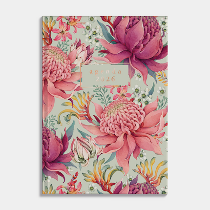De Hobbit Mini Agenda 2026 Tropische Bloemen