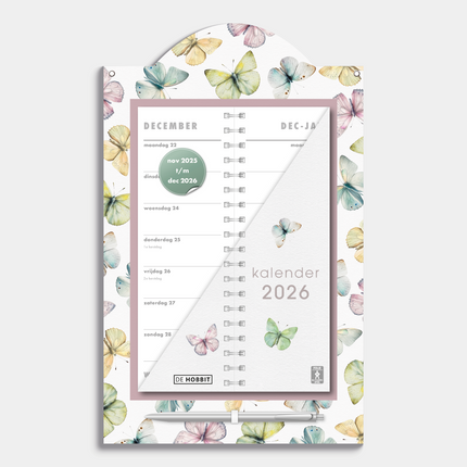 De Hobbit Vlinders Omslag Kalender 2026 Luxe