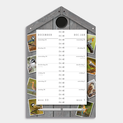 De Hobbit Vogels Omslag Kalender 2026 Luxe