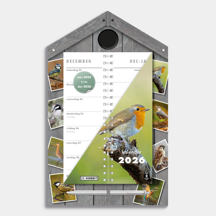 De Hobbit Vogels Omslag Kalender 2026 Luxe