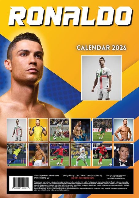 Dream Cristiano Ronaldo Kalender 2026 A3
