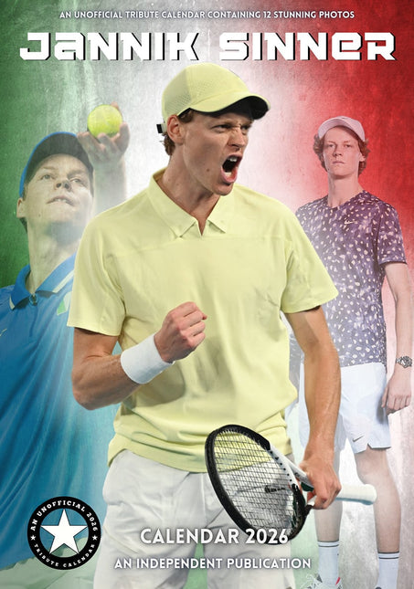 Dream Jannik Sinner Kalender 2026 A3