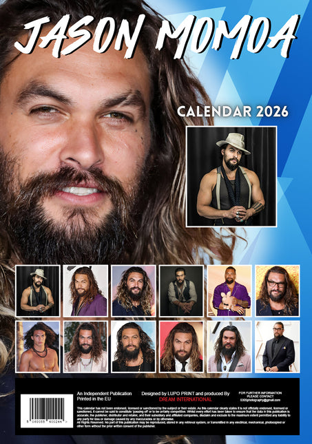 Dream Jason Momoa Kalender 2026 A3