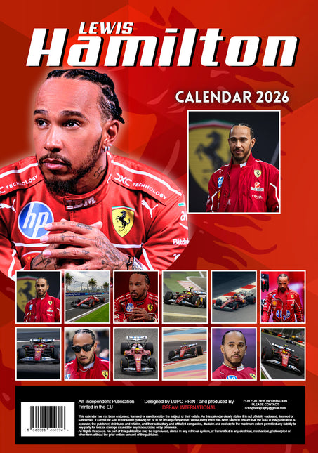 Dream Lewis Hamilton Kalender 2026 A3