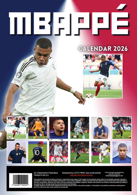 Dream Mbappe Kalender 2026 A3