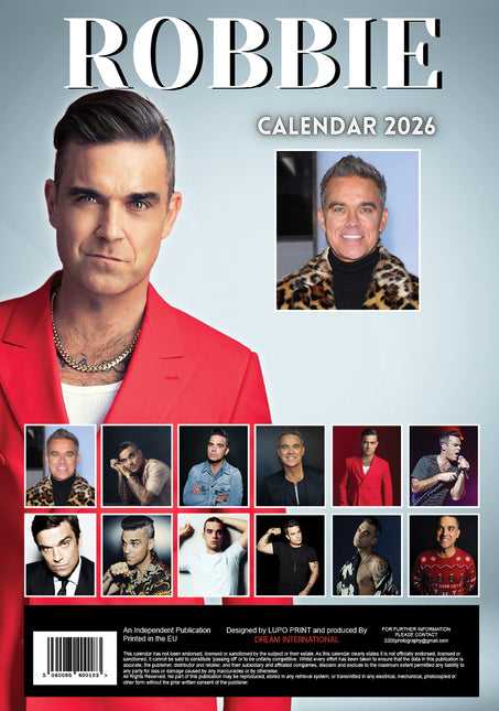 Dream Robbie Williams Kalender 2026 A3