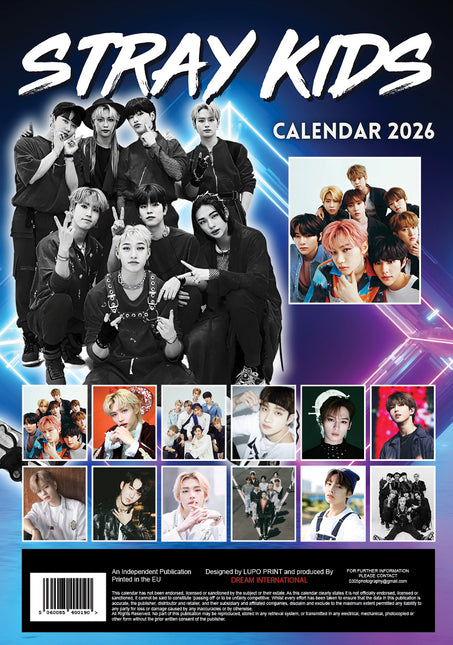Dream Stray Kids Kalender 2026 A3