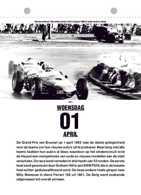 Edicola Formule 1 Scheurkalender 2026