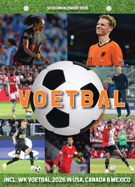 Edicola Voetbal Scheurkalender 2026