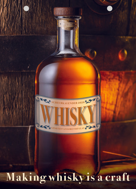 Edicola Whisky Scheurkalender 2026