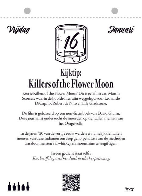 Edicola Whisky Scheurkalender 2026