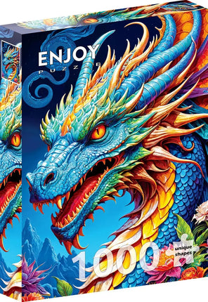 Enjoy Blue Dragon Puzzel 1000 Stukjes