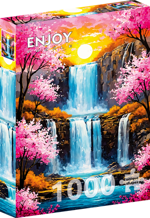 Enjoy Cherry Waterfall Puzzel 1000 Stukjes