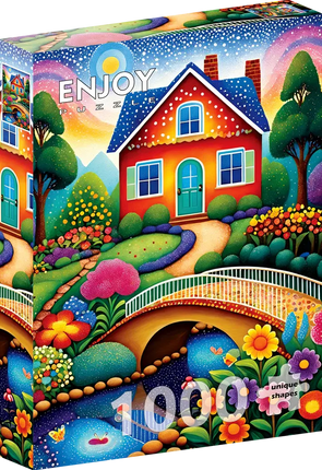 Enjoy House of Colors Puzzel 1000 Stukjes