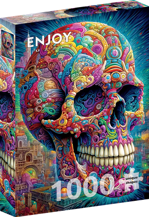 Enjoy Quirky Skull Puzzel 1000 Stukjes