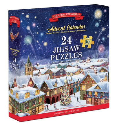 Eurographics Christmas Memories Adventskalender 24 x 50 Stukjes