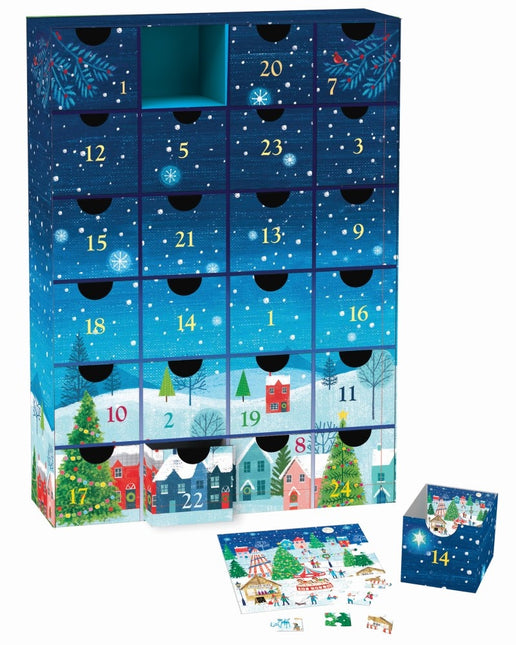 Eurographics Christmas Village Adventskalender 24 x 50 Stukjes