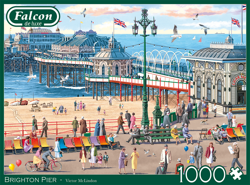 Falcon Brighton Pier Puzzel 1000 Stukjes